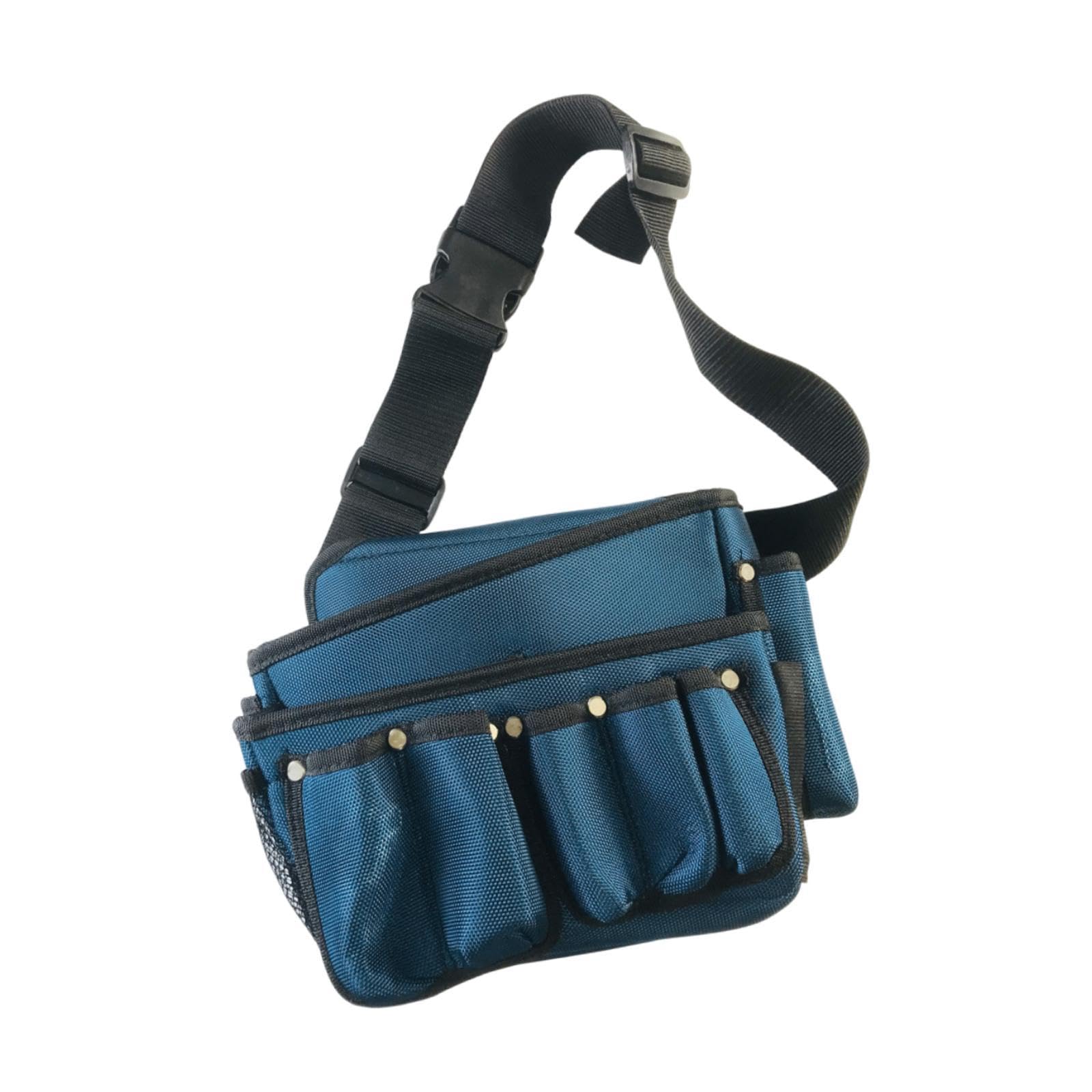 Organizador de Herramientas, Bolsa de Cinturón con Múltiples Compartimentos, Juego de Herramientas de Lona Resistente con Cinturón Ajustable, Ideal Pa, Ancho 30cm