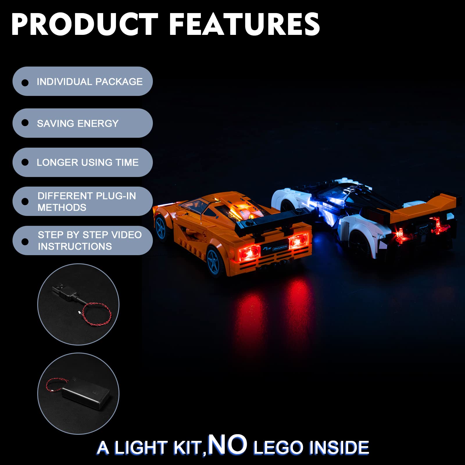 Amazon.com: BrickBling LED Lighting Compatible with Lego Speed
