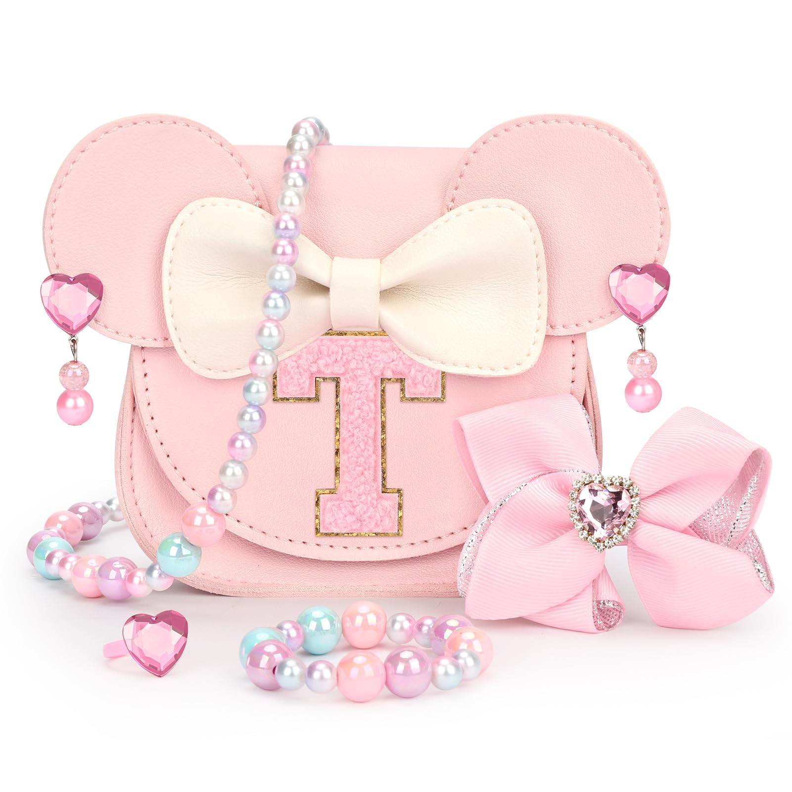 mibasies Toddler Purse Gifts for Girls: 3 Year Old Girl Gifts, Girl Toys Purse Set
