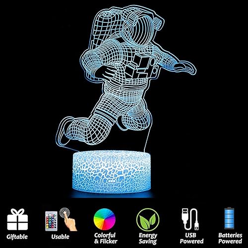 Miniatura 7 de ZYTC Luz nocturna de ilusión 3D, sistema solar, tres patrones, universo, espacial, galaxia, luz nocturna, escritorio, habitación, lámpara de ilusión