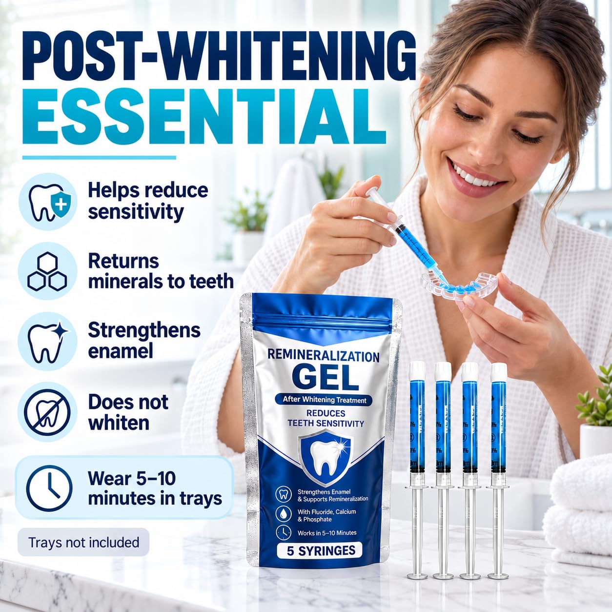 Remineralization Gel - Sensitive Teeth Relief -5 Remineralization Gel - Sensitive Teeth Relief -5