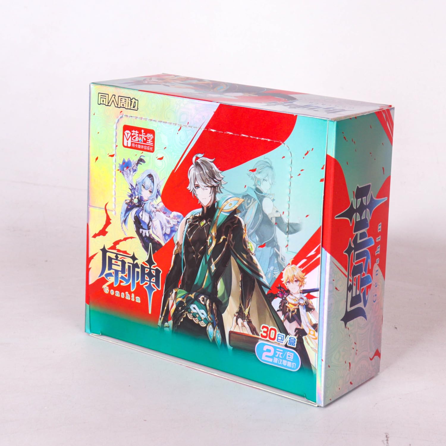 Amazon.co.jp: 原神 カード 全箱 30パック180枚 アルハイゼン ナヒーダ