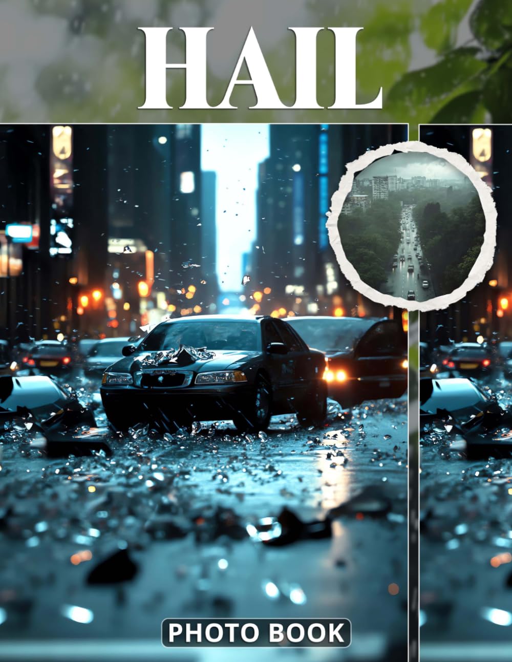 Hail Photo Book: Severe Weather Photography Capturing Hail Storms Ice Pellets And Extreme Nature Fury In Intense Outdoor Pictures