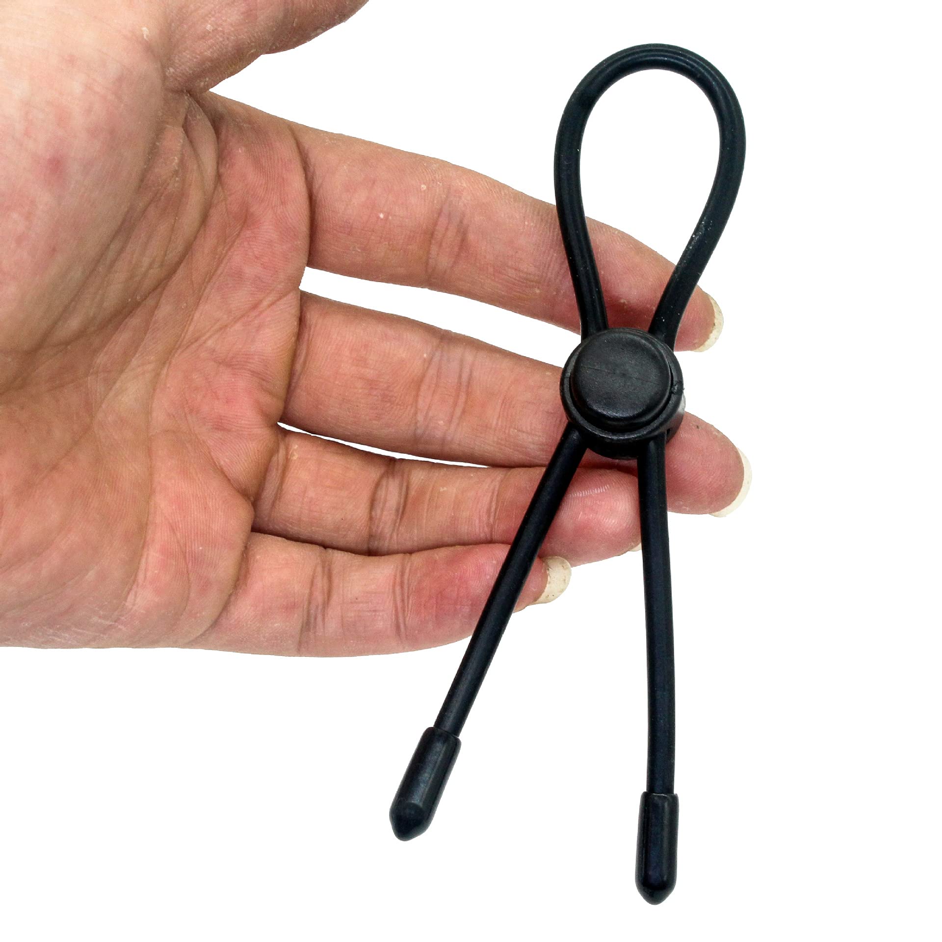 4 in 1 Bondage Set SM Silicone Cockring Testicle Ring Regolabile Ritardo Pene Anello Scroto Sesso Anello Pene Ingrandimento Giocattoli Sessuali for Uomini