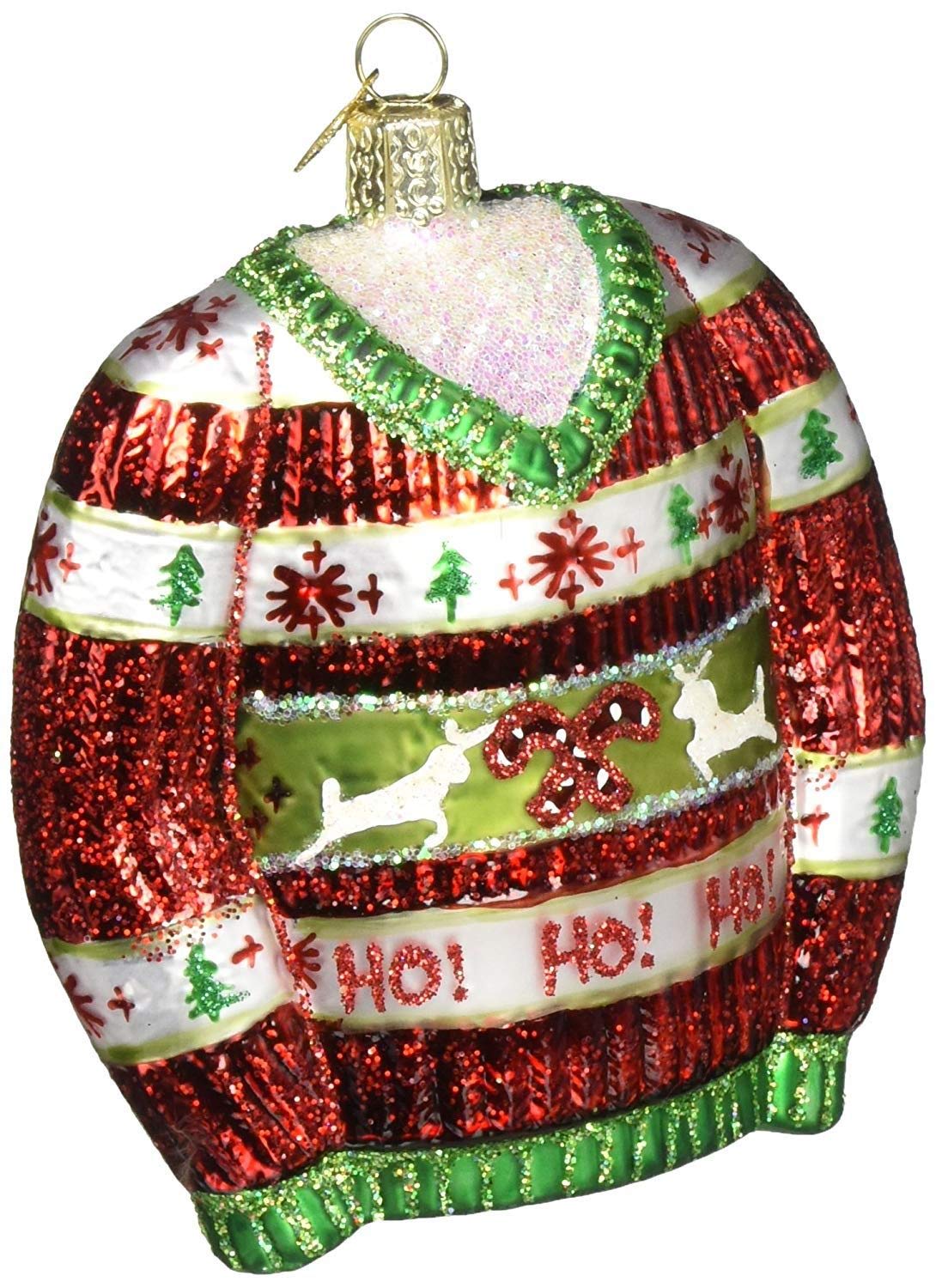 Old World Christmas Ornaments: Festive Glass Blown Ornaments Tree Festive Christmas Sweater