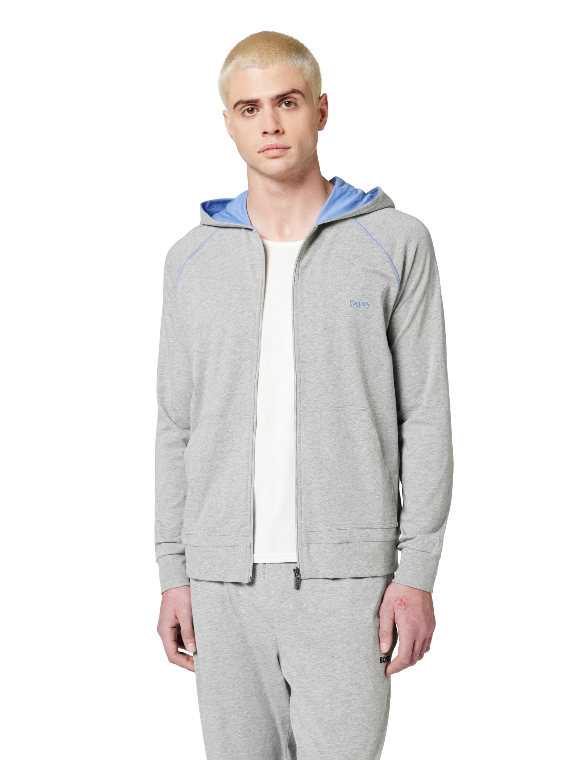 BOSS Herren Mix&match Jacket H 10259917 01 Loungewear Jacket (1er Pack)