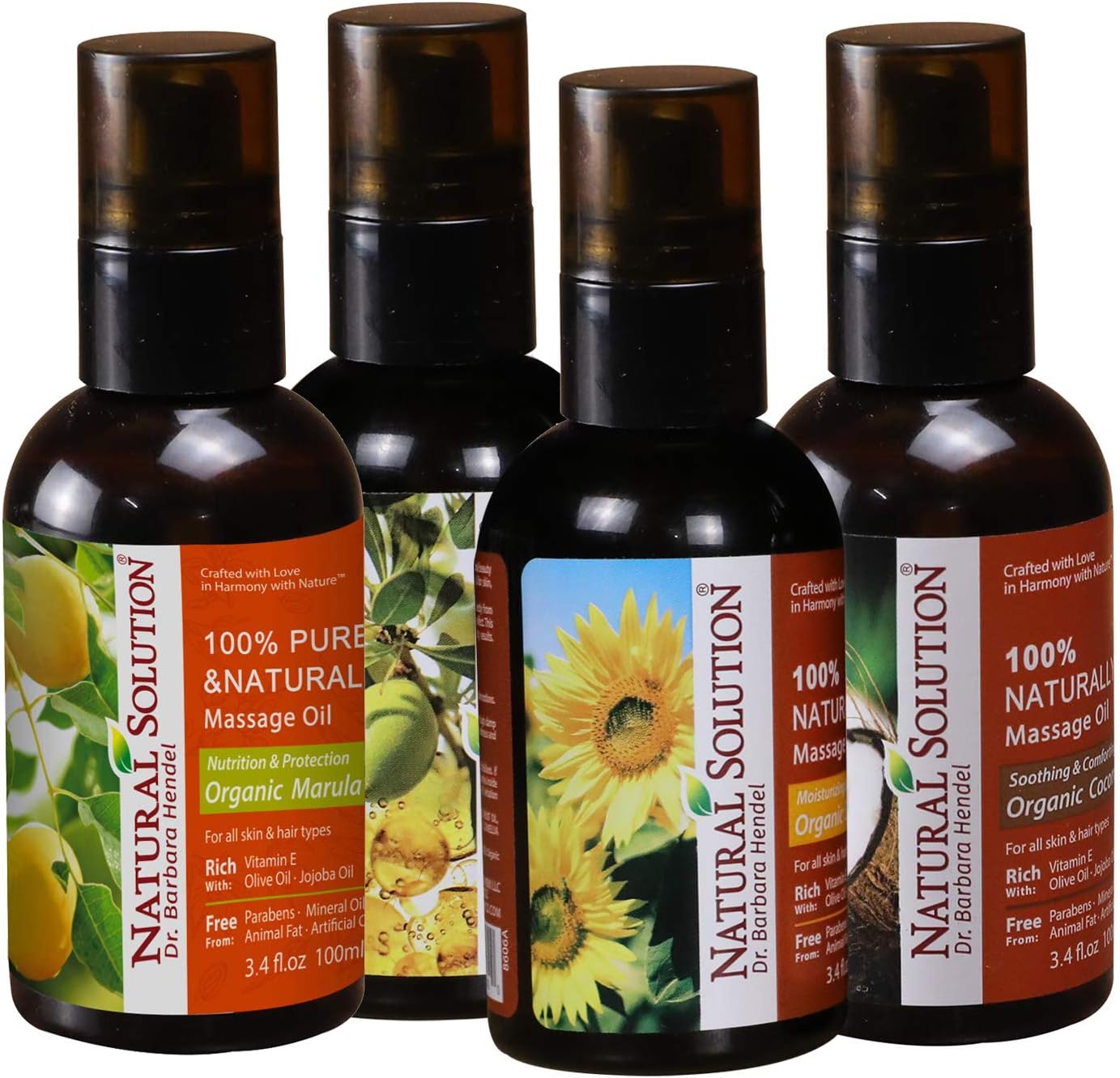 Amazon.com: Natural Solution Aromatherapy Top 4 Essential Oils,100 % ...