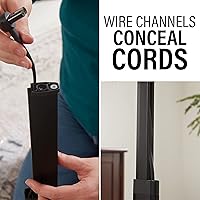 Vista 7 de Sanus WSSE1A2-B2 - Soportes para altavoces de altura ajustable para Sonos Era 100™ (par)