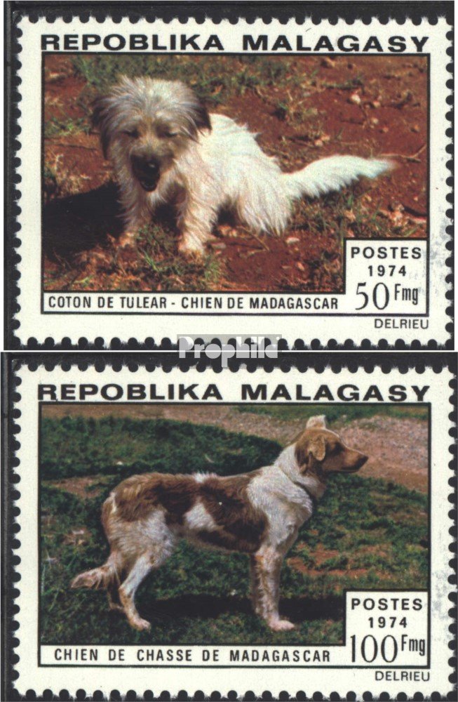 Prophila – Feuille Miniature Madagascar 1999 – Animaux Préhistoriques (Amphibiens, Reptiles, Dinosaures) – Oblitéré