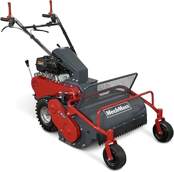 MechMaxx 27" Walk Behind Flail Mower, 10HP 302cc, Self-Propelled, Wheeled, Electric Start, SFM27W