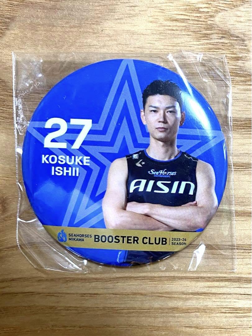 Amazon.co.jp: Bリーグ シーホース三河 石井講祐 缶バッジ : Sports