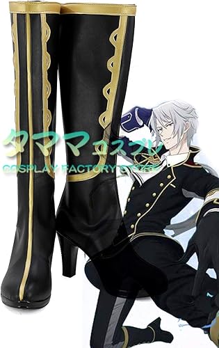 Amazon タママ Idolish7 アイドリッシュセブン アイナナ Diamond Fusion Trigger 八乙女楽 九条天 十龍之介 コスプレ靴 コスプレブーツ コスプレ衣装 オーダーサイズ スタイル 製作可能 26cm コスプレ 仮装 通販