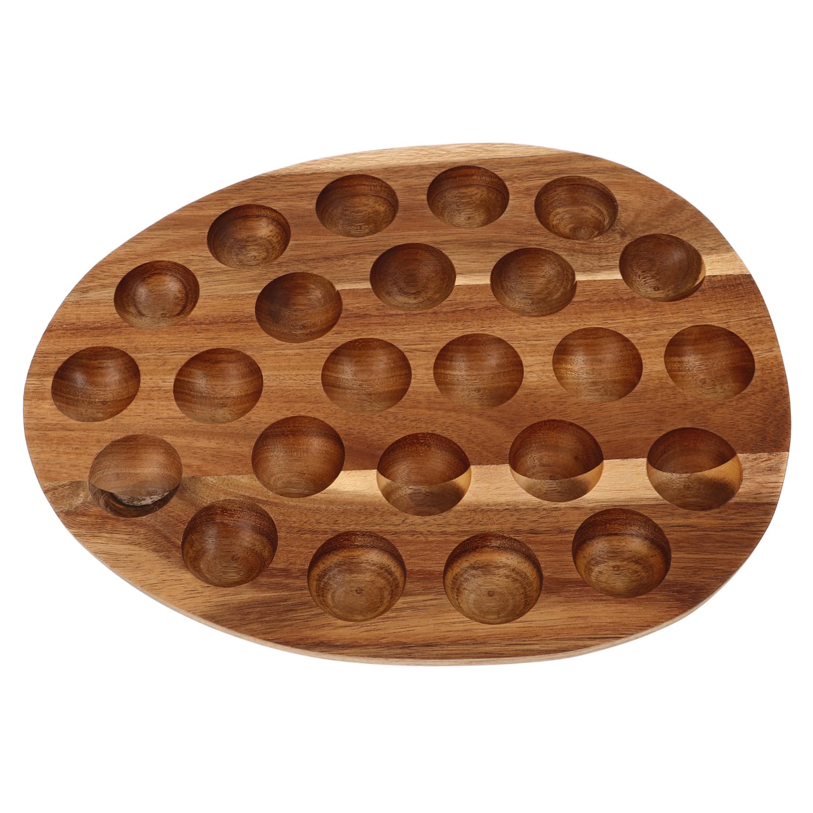 Bandeja de Huevos de Madera Estilo Japonés Minimalista para Cocina