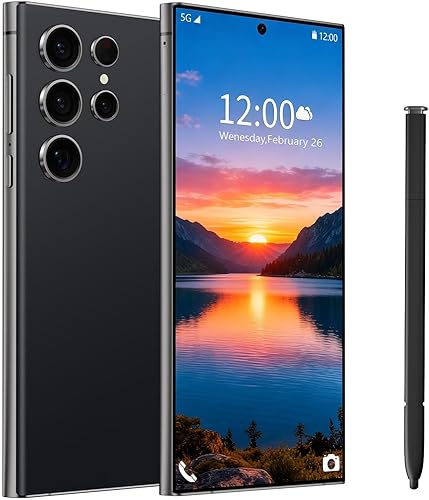 Miniatura 10 de C24 Ultra, teléfono celular Android 14.0, teléfonos desbloqueados, batería de 6800 mAh, teléfono móvil de carga rápida, teléfono celular 5G, 8