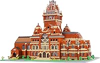 Vista 1 de Geniteen Mini bloques de construcción mundialmente famosos universidad modelo arquitectónico micro mini bloque conjunto 5379 PCS