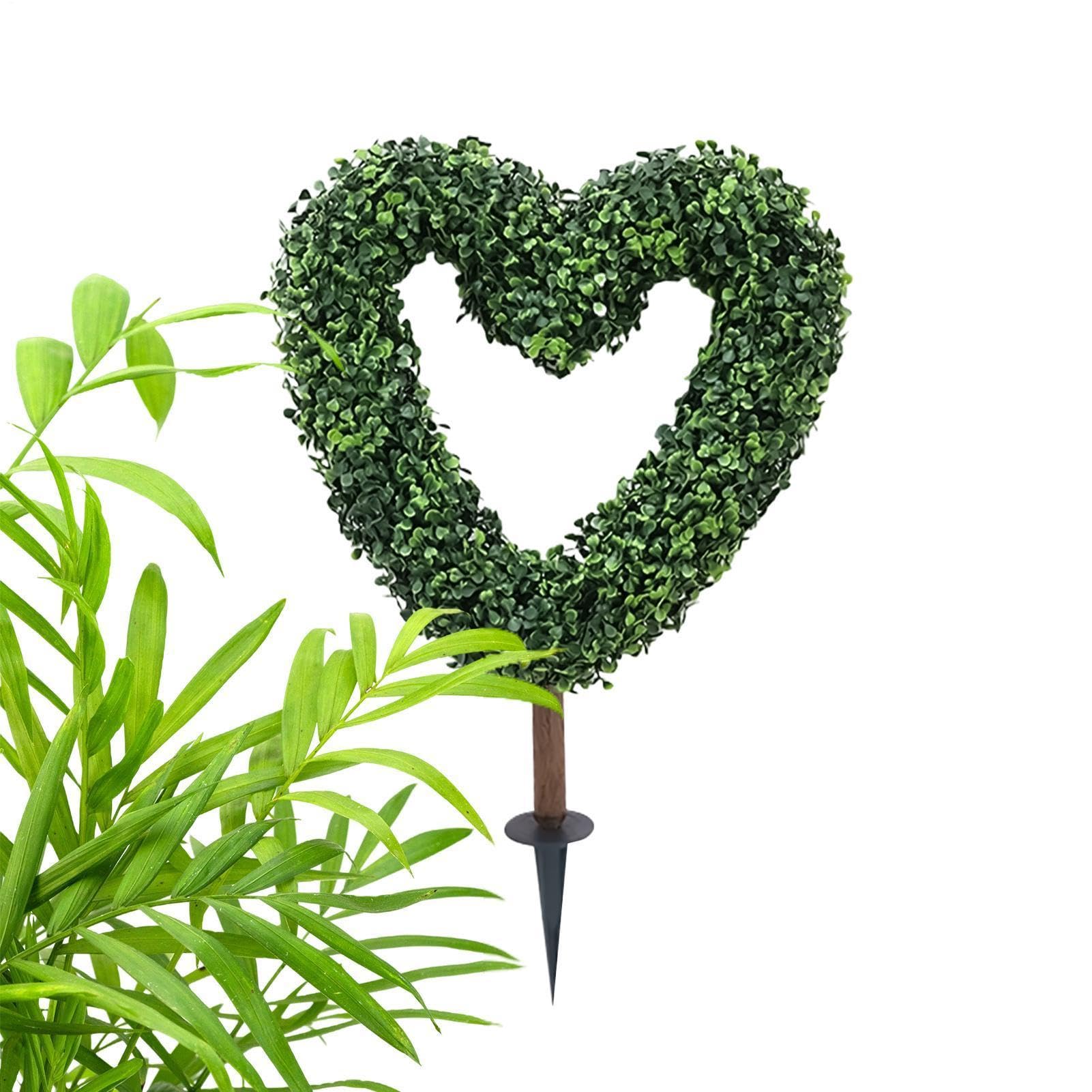 Estacas de jardín decorativas artificiales y carteles de primavera para macetas