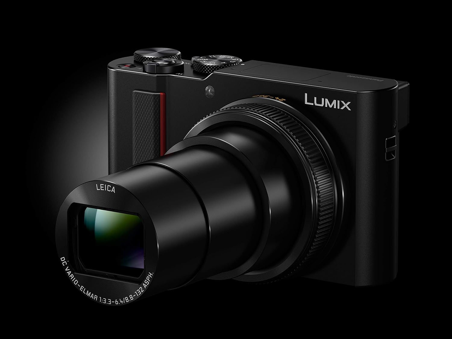 Panasonic LUMIX DC-TZ200EG-K Fotocamera Compatta 20 MP, Sensore da 1, 4K Photo e 4K Video, Nero