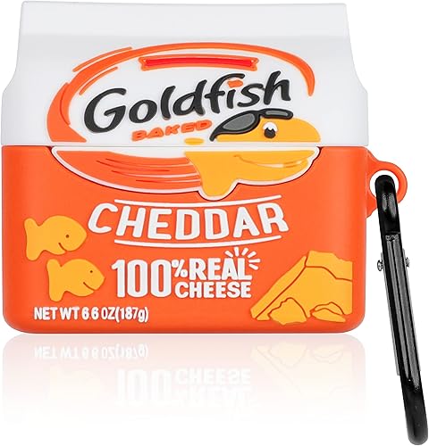 Oqplog - Estuche para AirPod Pro con diseño de comida, funda para AirPods Pro, fundas de silicona, dibujos animados tiernos y graciosos Kawaii en