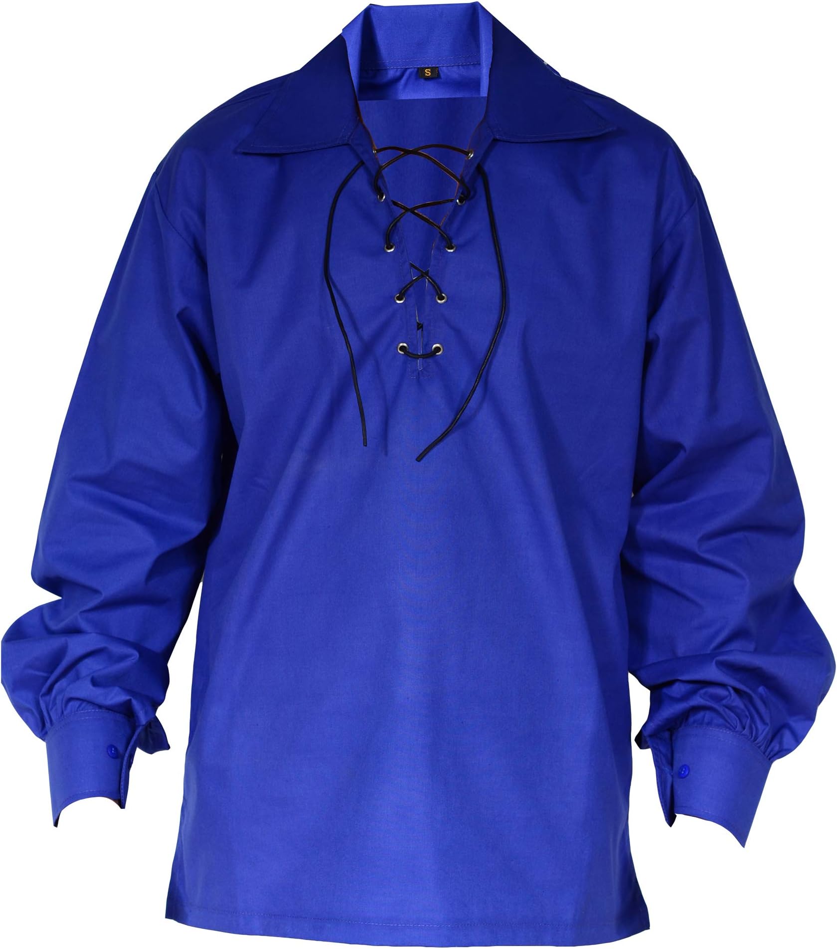 All Kilts SportsMen's Scottish Jacobite Ghillie Kilt Shirt - 8 Colors in Stock