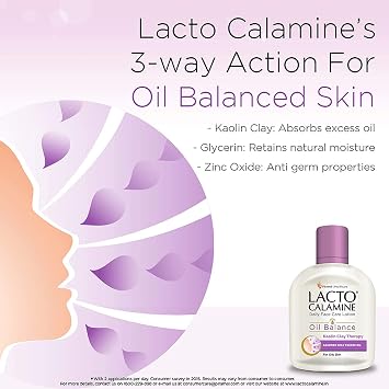 Lacto Calamine Oil Control Face Lotion - 120 ml by Lacto Calamine