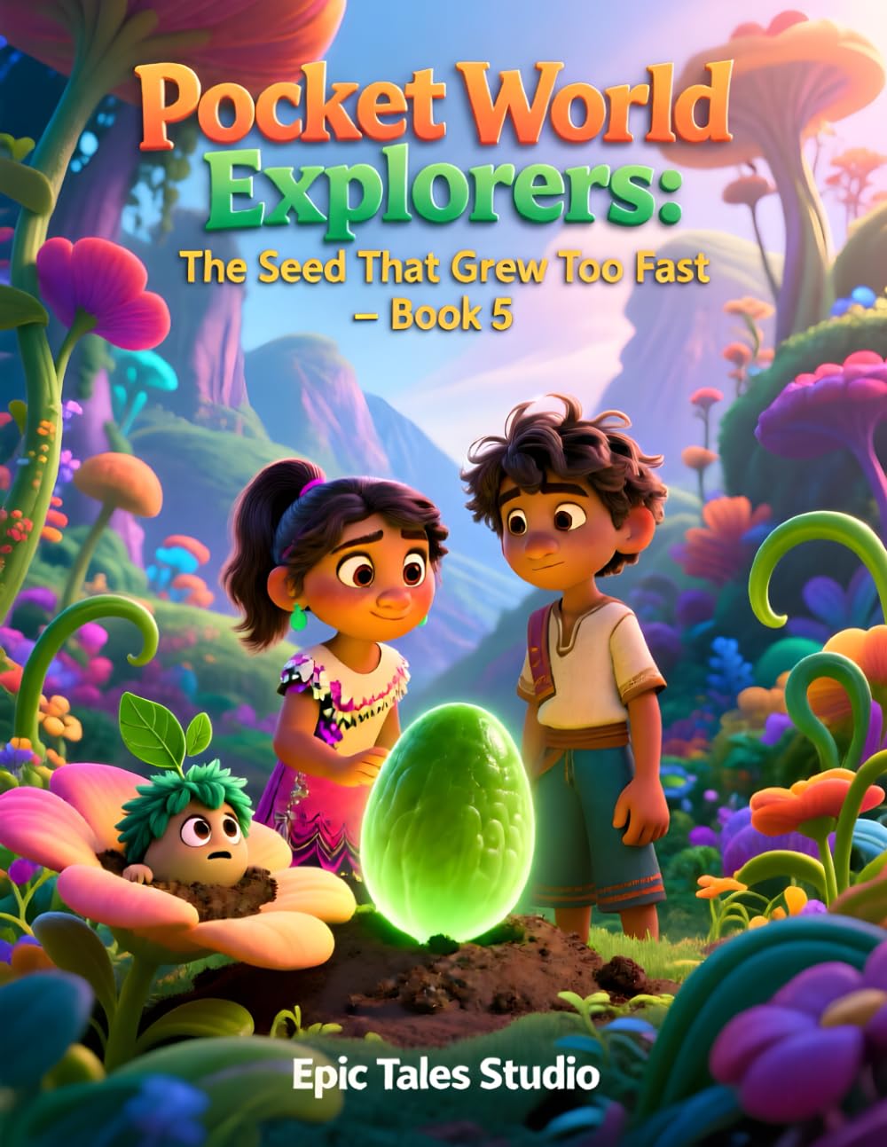 Pocket World Explorers: The Seed That Grew Too Fast – Book 5: A Magical Adventure Story About Balance, Growth, and Teamwork