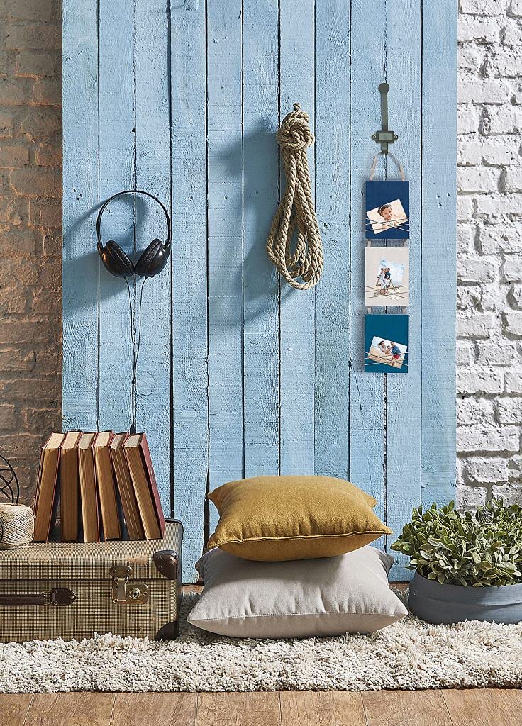 Cornice Portafoto DKD Home Decor Marrone 15 x 1 x 20 cm Legno MDF (2 Unità