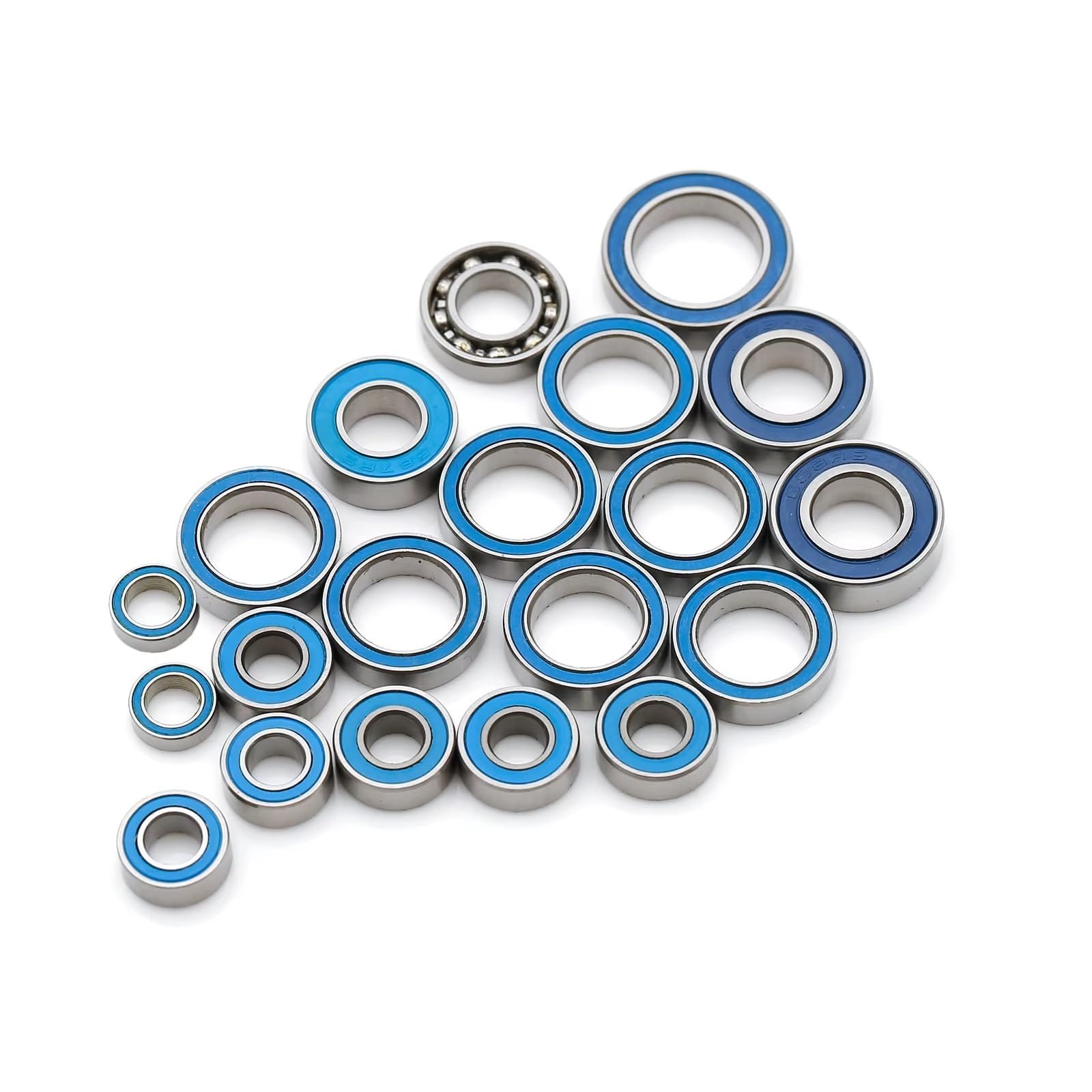 RC Lagerteile Für TRAXXAS Für Mini Für Maxx 20PCS Gummi Versiegelt Kugellager Kit Monster Truck RC Auto Upgrade Teile Zubehör