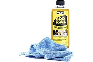Goo Gone Adhesive Remover and Microfiber Cleaning Cloth: An Unbeatable Cleaning Duo