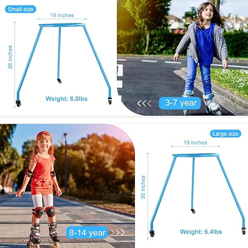 Miniatura 3 de Ayuda de patinaje sobre ruedas, Entrenador de patinaje sobre ruedas, Entrenador de patinaje sobre hielo, Adecuado para principiantes de patinaje,