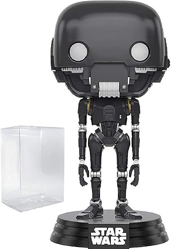 Funko Pop! Star Wars Rogue One - K-2SO #146 Figura de vinilo (incluye funda protectora de caja pop)