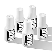 Vista 1 de V Beauty Pure Pegamento de uñas extra fuerte, pegamento para uñas para puntas de uñas, fórmula con cepillo para aplicación sin goteo y sin grumos