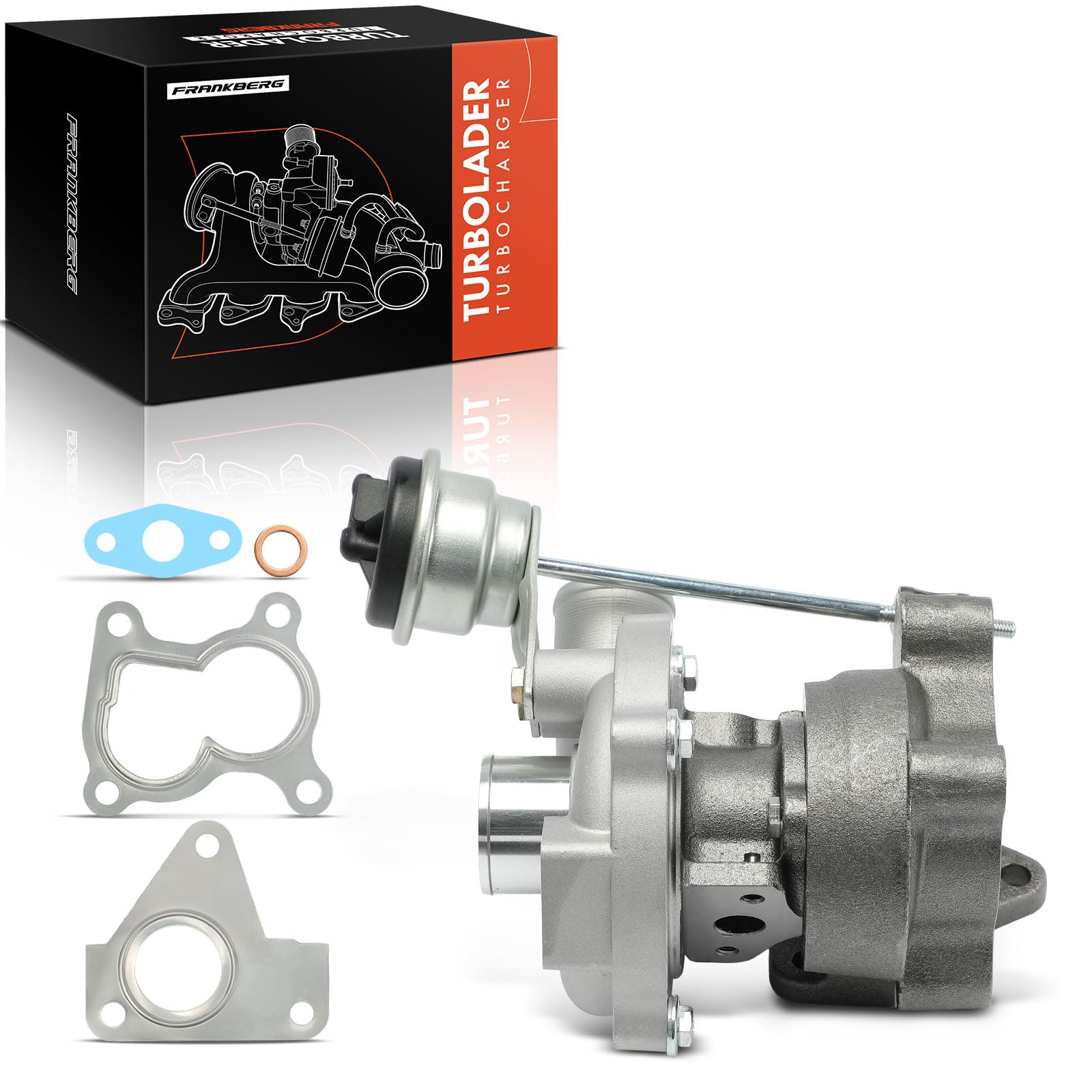 Frankberg Turbocompresseur 8200119854 | Compatible avec: Jimny SUV fermé SN, Boîte Kubistar X76, K.a.n.g.o.o KC0/1, Logan I LS, M.e.g.a.n.e II Break KM0/1
