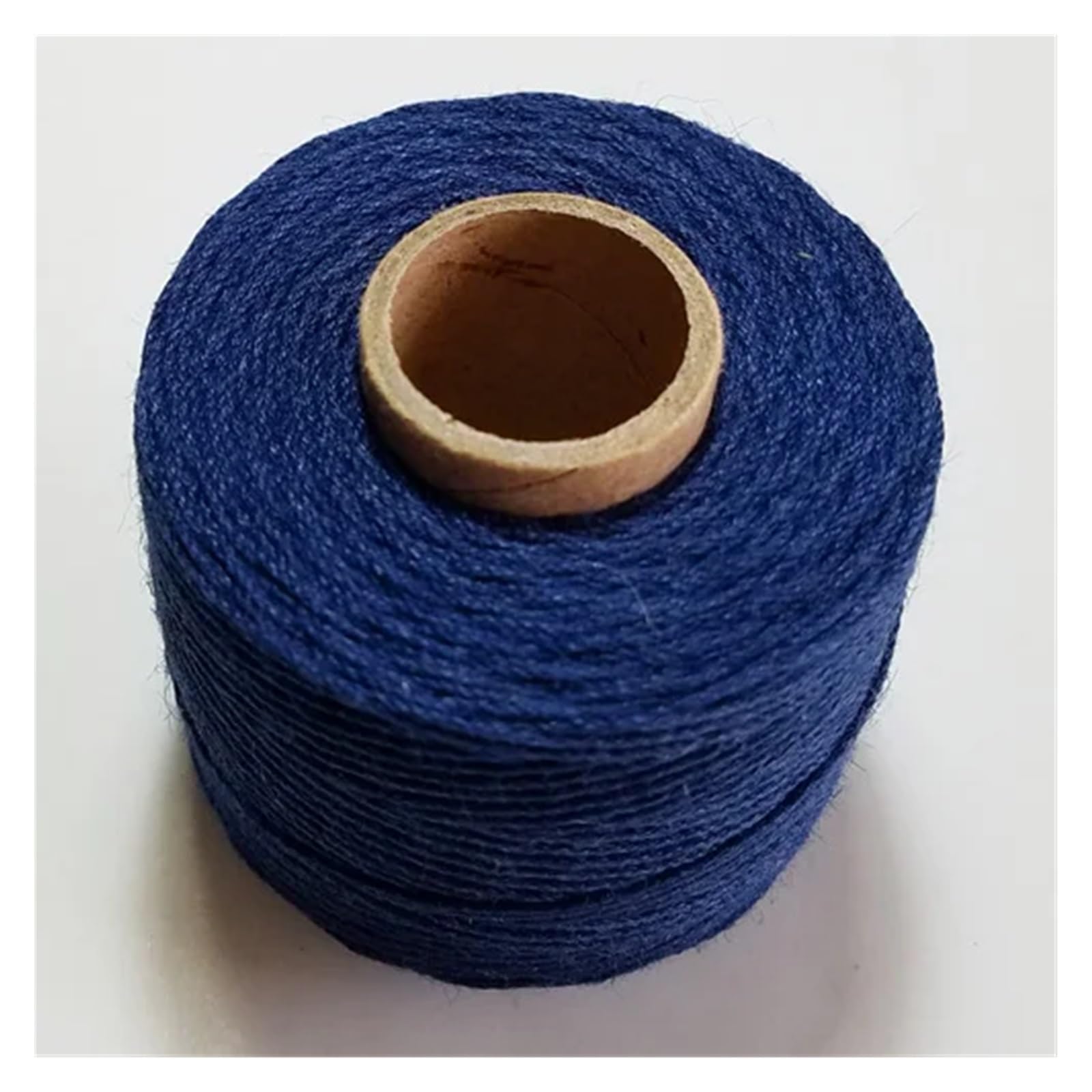 Fil de lin 0.7mm haute résistance bleu marine couture cuir et scrapbooking