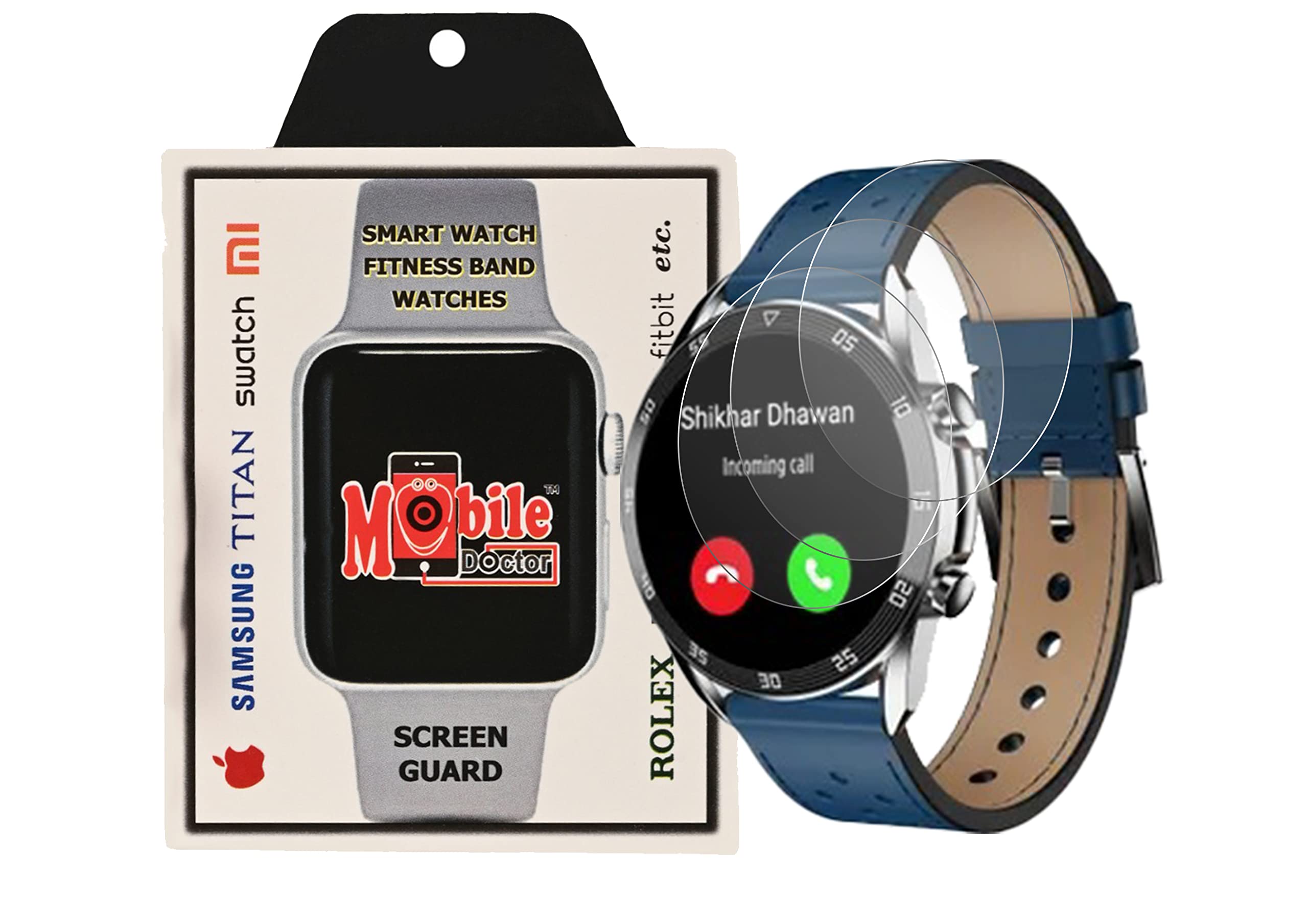 MOBILE DOCTOR (PACK OF 3 FLEXIBLE SCREEN GUARD/PROTECTOR FOR BOAT WATCH PRIMIA/ZENIT(NOT A TEMPERED GLASS)