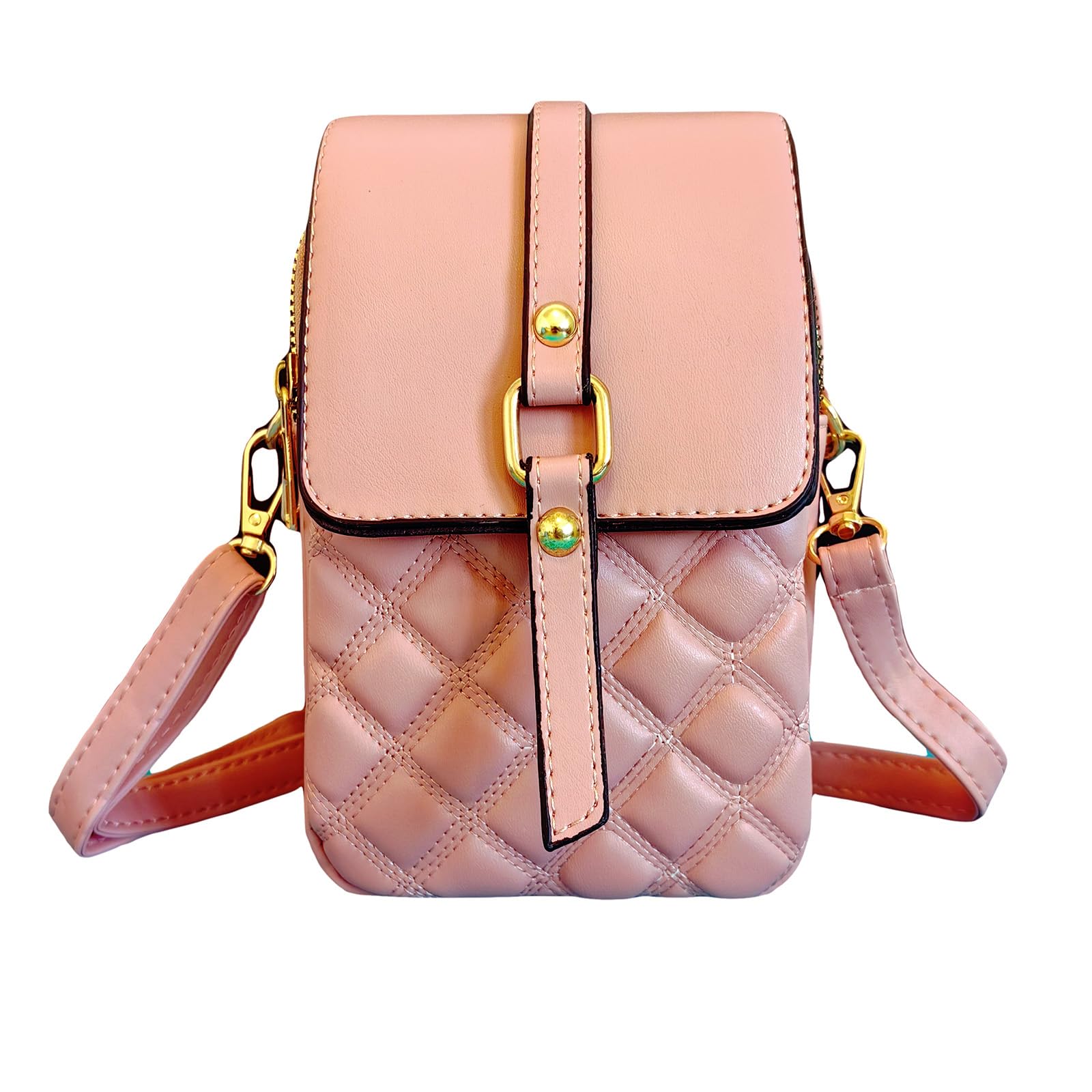 Crossbody Bags for Women Lightweight Phone Purse with Built-in Headphone Jack, 6.5