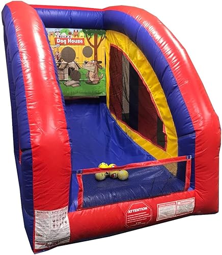 Miniatura 34 de Juegos de marco de aire sellado Ultralite Lanzamiento de bolas y bolsas Incluye marco, panel, soplador integrado, bolas y bolsa para patios