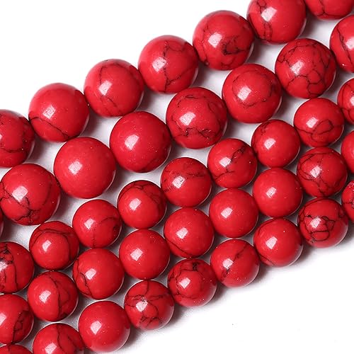 Miniatura 99 de 6mm 66pcs Natural White Porcelain Agates Stone Round Beads for Jewelry Making Spacer Loose Spacers Beads DIY Bracelets 15" Strand