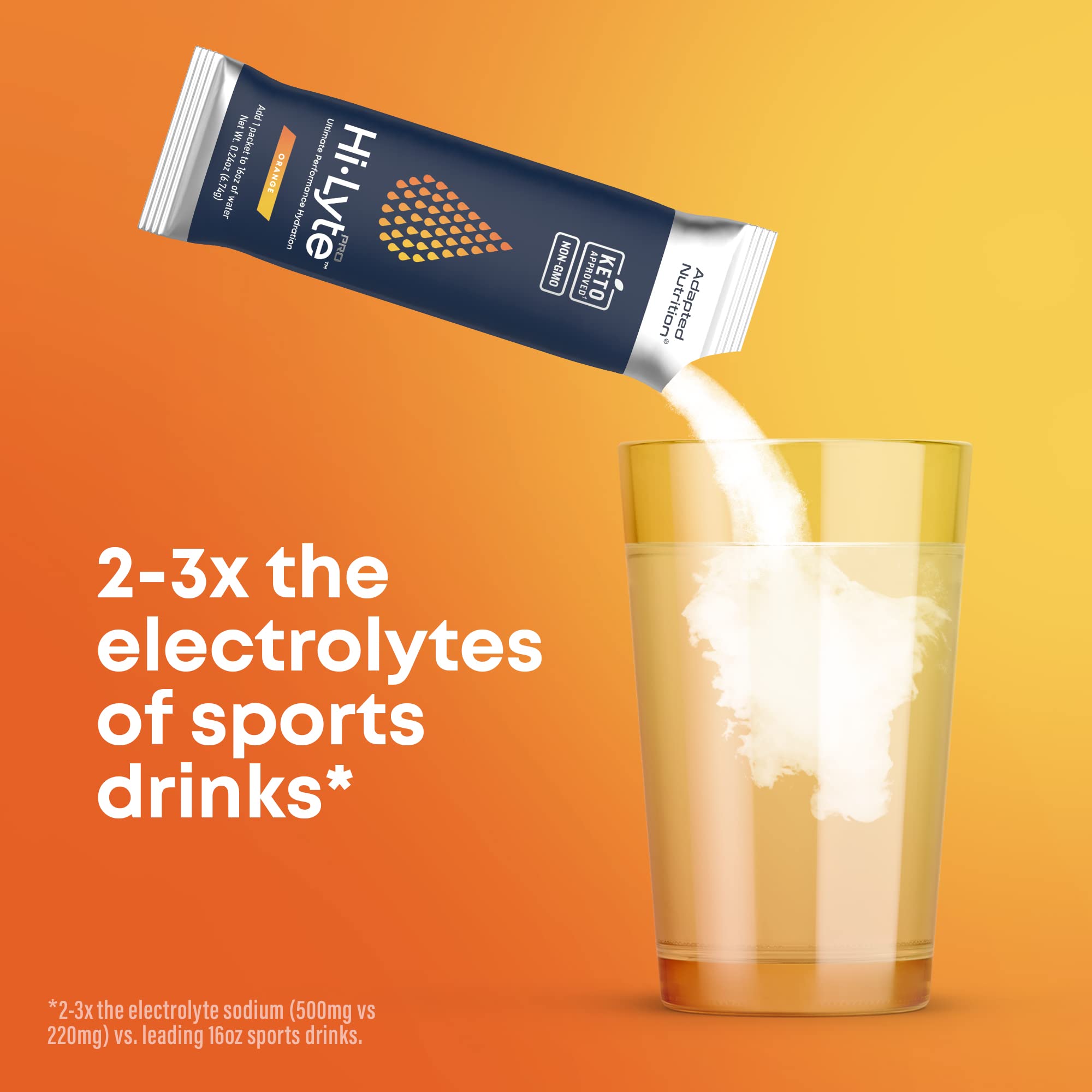 Sqwincher Zero Qwik Stik Sugar Free Electrolyte Powdered Drink Mix Low Calorie - Assorted Flavors And Sizes (Orange, 10 Sticks)