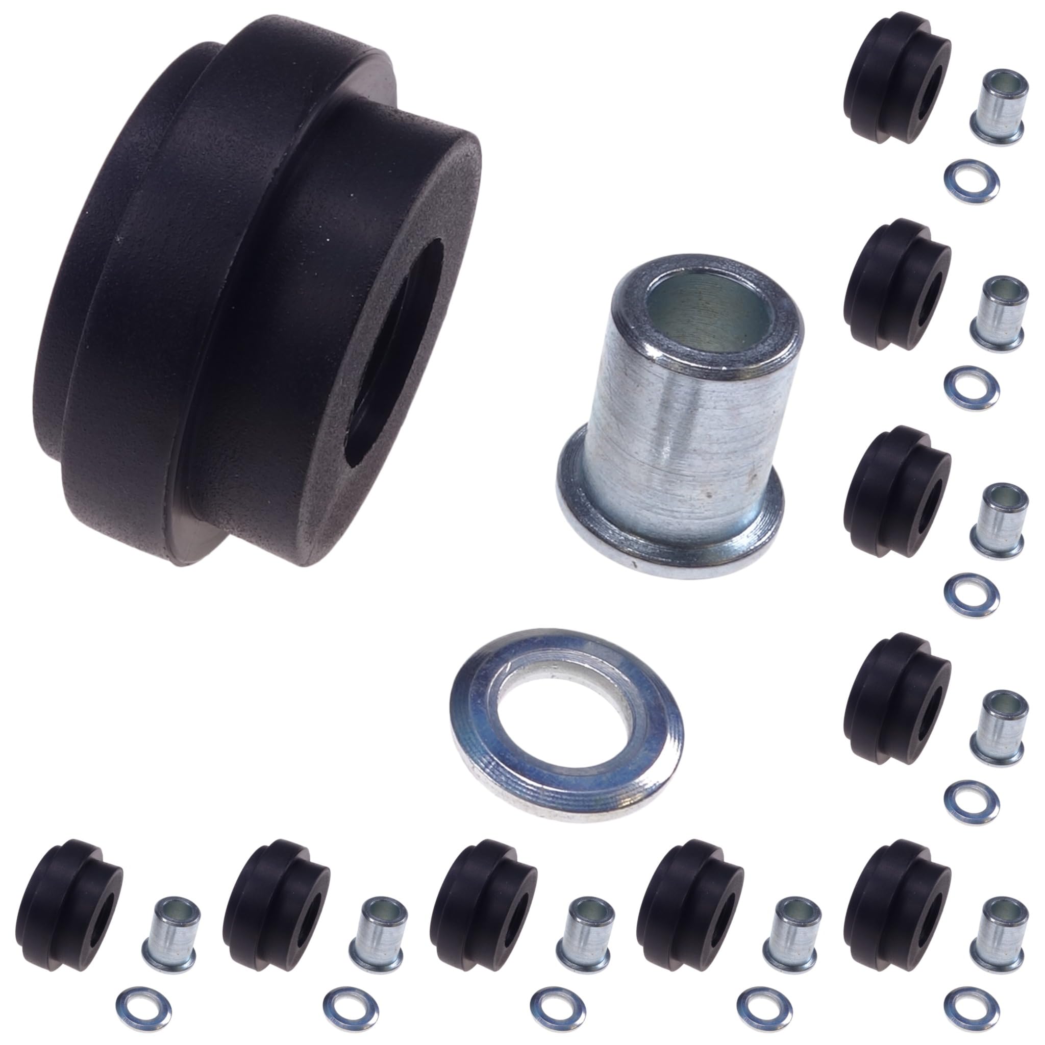 10x, Rolle, D=29x15, Kunststoff PA glaskugelverstärkt, schwarz
