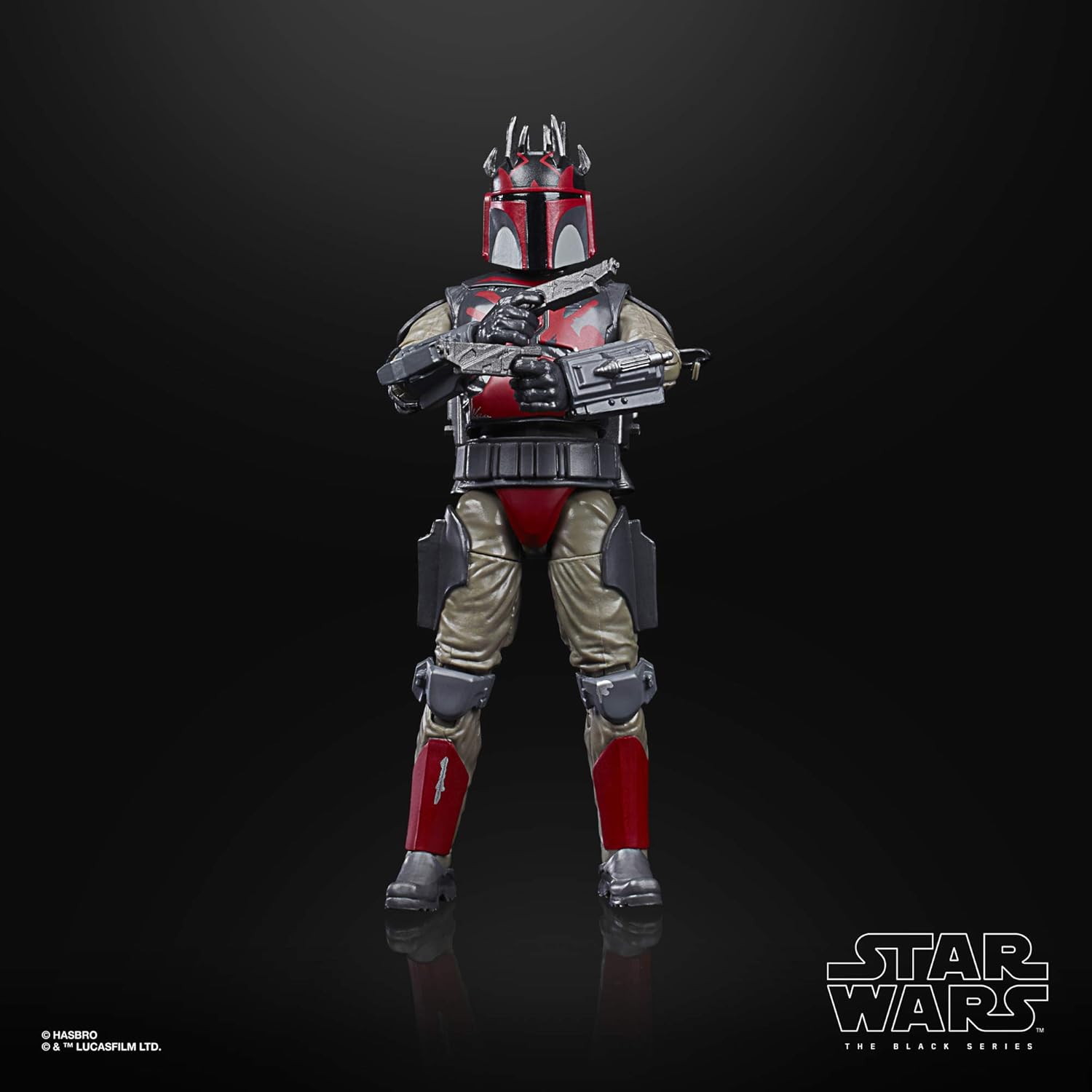 Star Wars The Black Series Mandalorian Super Commando Toy 15-cm-Scale The Clone Wars Collectible Action Figure, Ages 4 and Up