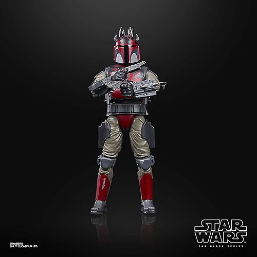 Miniatura 8 de Star Wars The Black Series Mandalorian Super Commando Toy 5.9 in Escala The Clone Wars Figura de acción coleccionable, a partir de 4 años