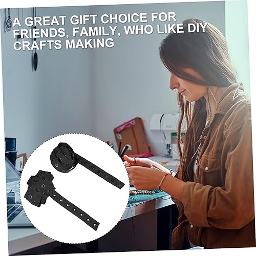 Miniatura 5 de ULDIGI 1 cinturón de repuesto para ropa mm cierre de botón Xmmblack Xmm cierre de cinta botones de entrepierna manualidades accesorios de lencería