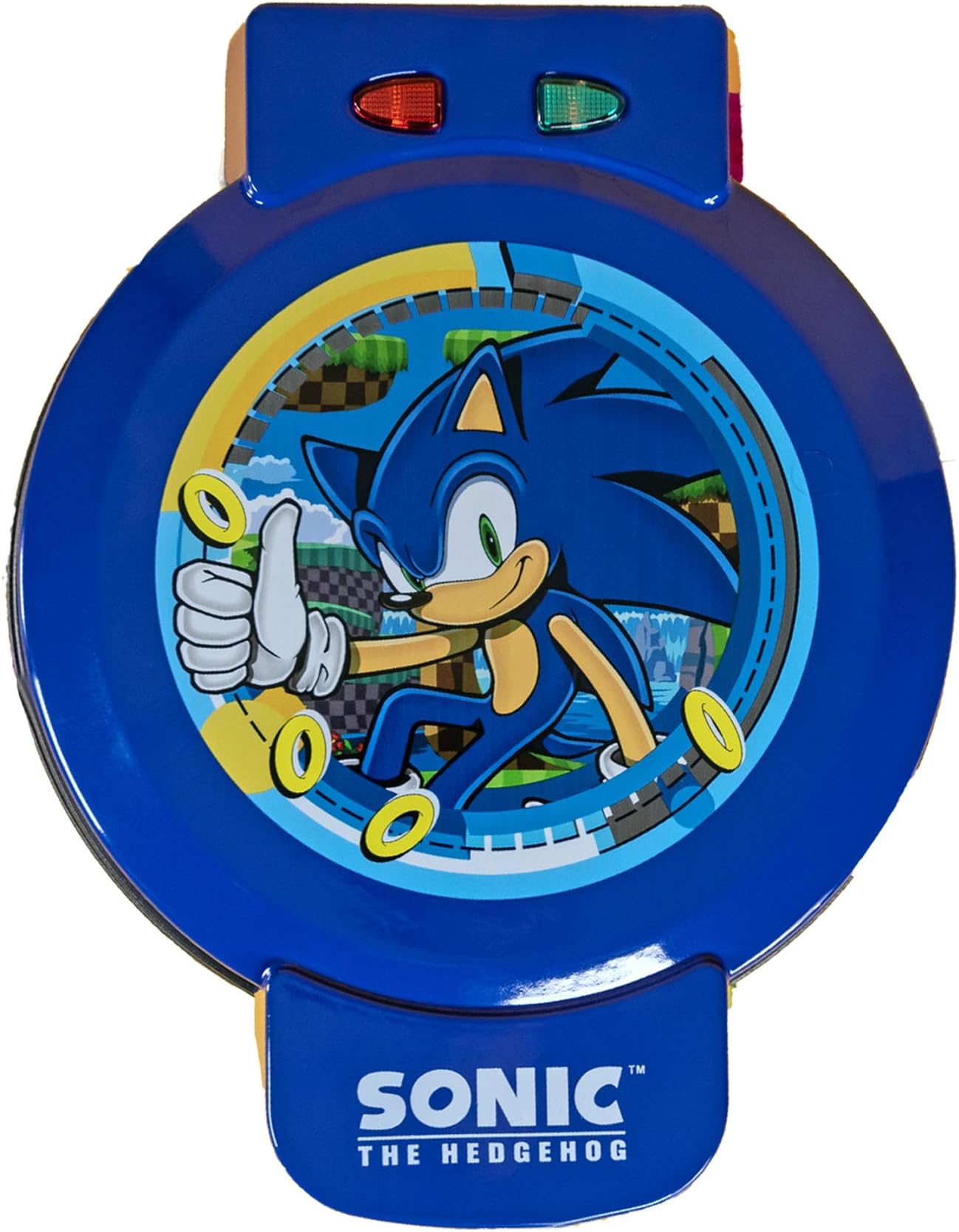 Sonic the Hedgehog Waffle Maker - The Speedy Hedgehog on Your Waffles