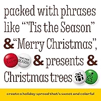 Vista 5 de M&M'S WORLD Dulces de Chocolate con Leche de Navidad - 2 Libras de Chocolate de Color Festivo a Granel Para Bolsas de Dulces de Navidad