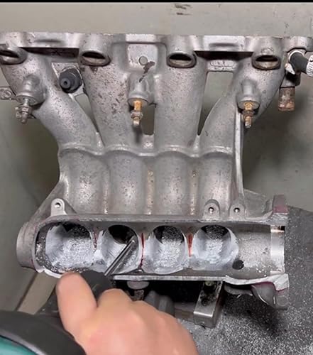 Miniatura 7 de Juego de 10 piezas de rebabas de carburo largas 18" de vástago Total L 11.18 cm Compatible con Dremel Troqueladora Brocas Port Grind Metal Hierro