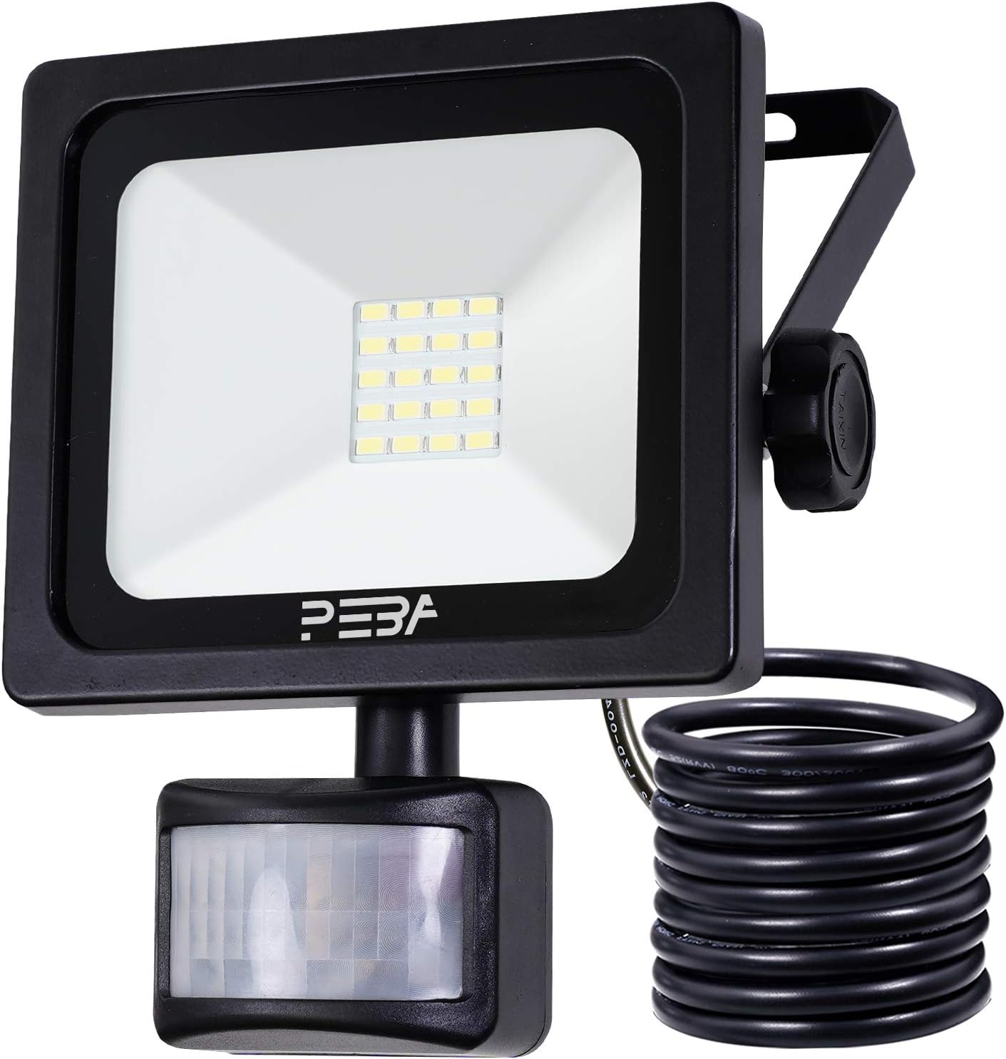 Sicherheitsleuchten mit Bewegungsmelder, 10 W LEDFlutlicht, Außen