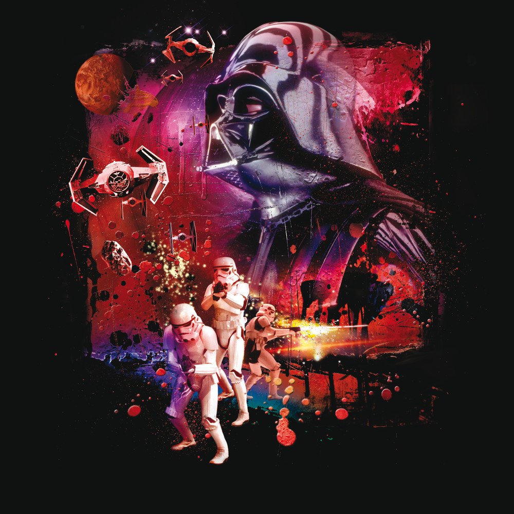 DeinDesign Autocollant Compatible avec Microsoft Xbox 360 Slim Sticker Film Autocollant Articles pour Fans Star Wars Darth Vader