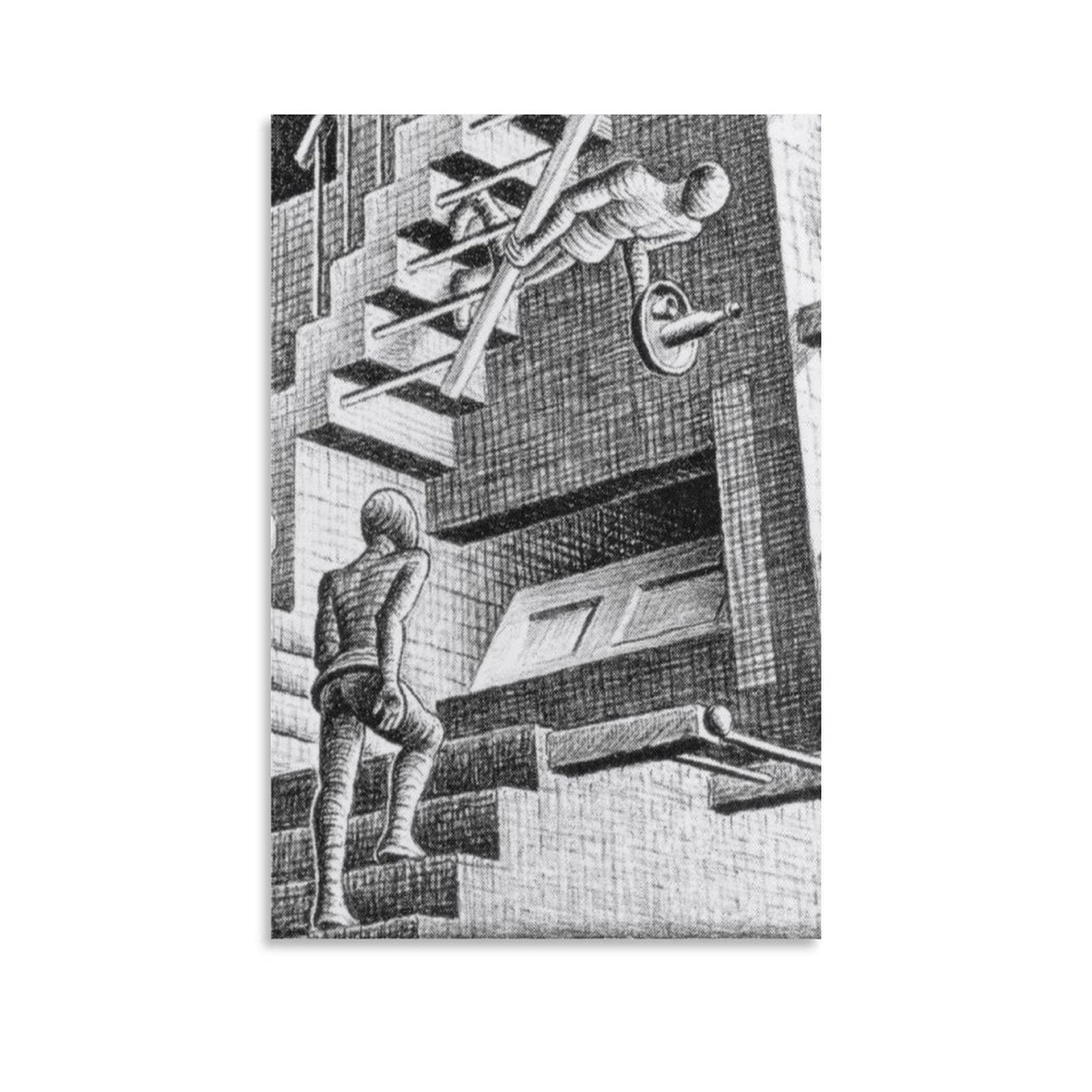 Amazon.co.jp: MC Escher M.C.エッシャー 相対性理論 シュルレアリスム