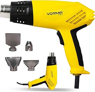 IBELL VORMIR VR HG20-50 Heavy Duty Heat Gun 2000W | Dual Temperature 50°C/600°C | Hot Air Blower for Paint Removal, Shrink...