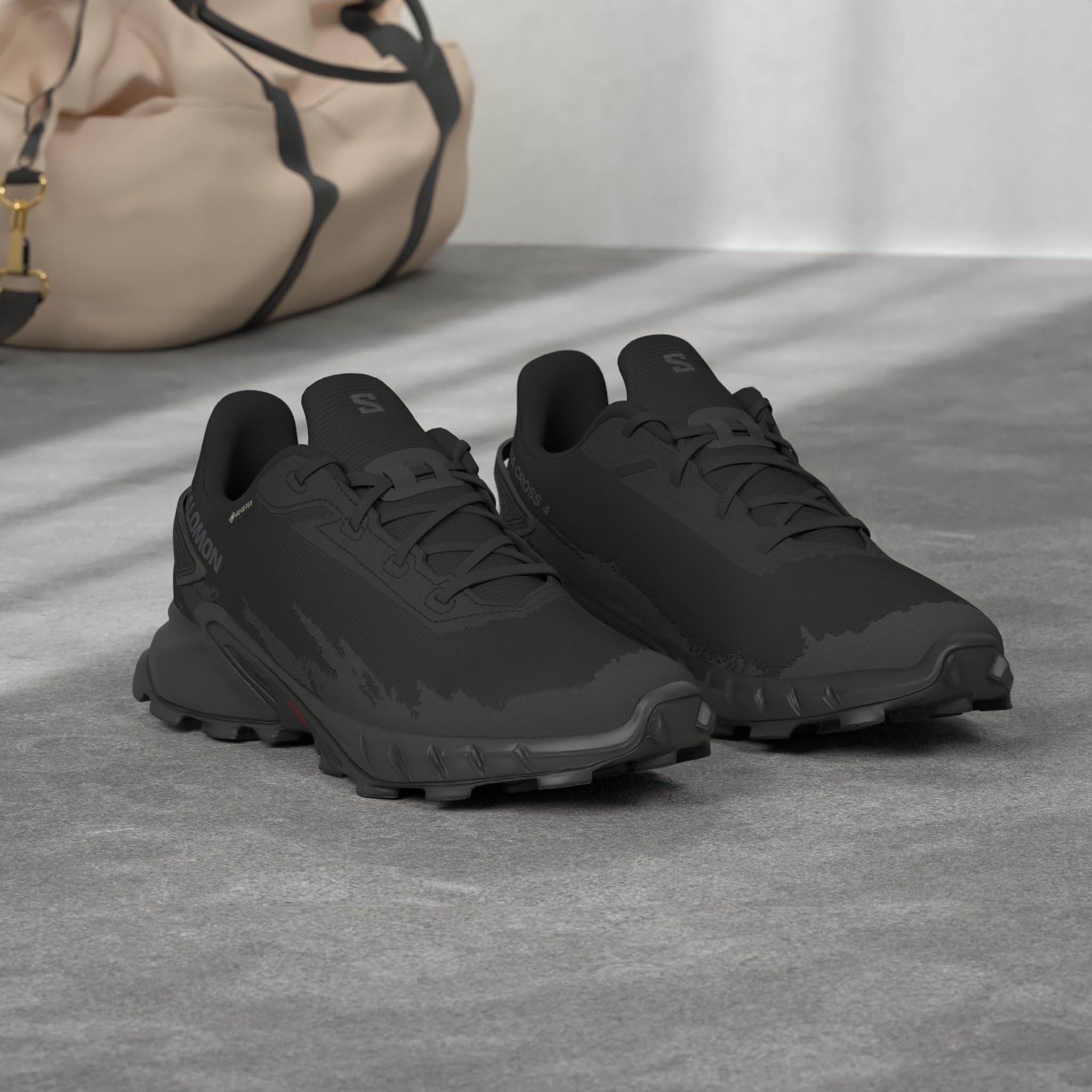Salomon Alphacross 4 Gore-Tex damskie buty do biegania trailowego, mocny haczyk, ochrona przed wodą i pogodą, długotrwały komfort